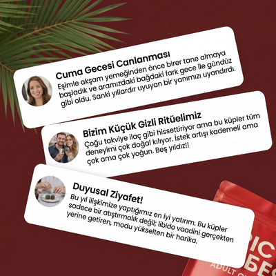 CUBES® Ateşli Küpler Libido Arttırıcı Gummy