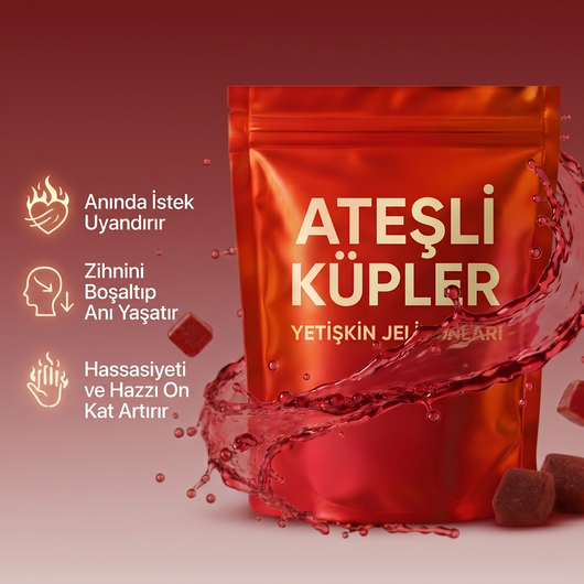CUBES® Ateşli Küpler Libido Arttırıcı Gummy